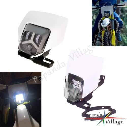 Motocross LED DRL HIGH LOW BEAM Enduro MX Supermotor Front Lighting for Hus TE FE TX300i TE150i TE300i fe 250 350 450 501 701