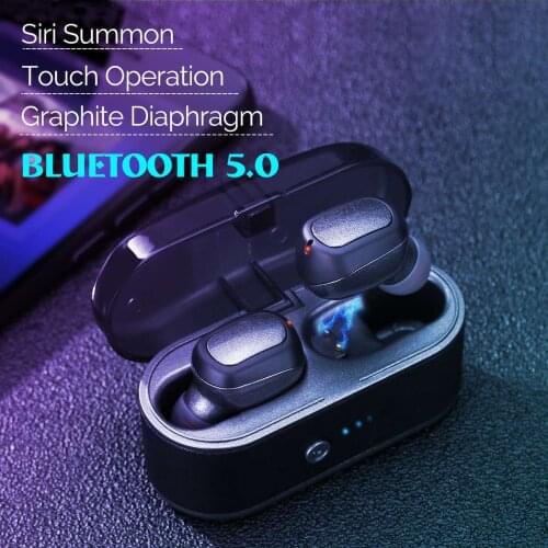 Bluetooth 5.0 Earphones TWS Wireless Twins Earbuds CVC8.0 Noise Reduction Touchs Control Stereo Sport Headset For Xiaomi