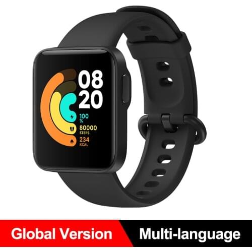 Global Version Xiaomi Mi Watch Lite GPS Mi Smart Watch Smartwatch 2020 1.4 inch TFT LCD Screen Fitness Heart Rate Sleep Monitor