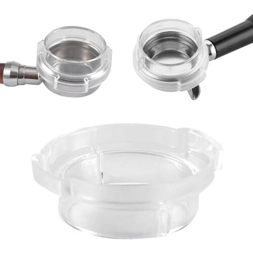 58mm PP Espresso Coffee Grinder Dosing Funnel Catcha Catcher w/ 58mm Portafilter Home Use Cafe Use Barista Tool