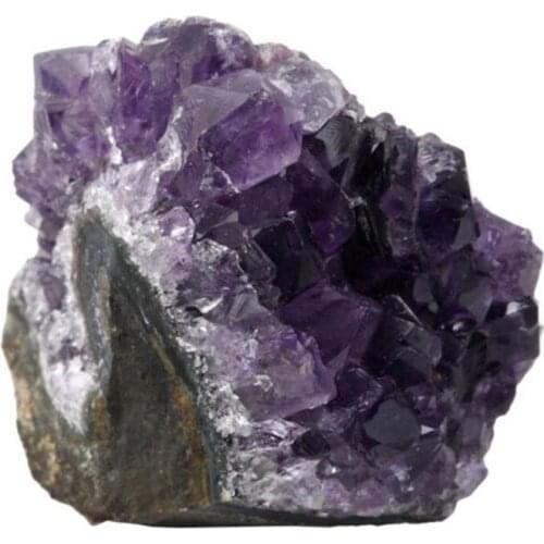 1Pc Natural Amethyst Crystal Quartz Cluster Healing Decoration Stone Ornament Sale Purple Stone Hot Feng 2021 Shui F6S8