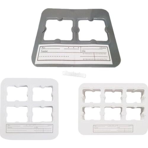 100Pcs Dental X-ray film clip Film Holder Film Mount 6 holes 4holes 2 holes X-ray Dental Materials For Dental Lab