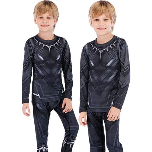 Kids Rash Guard Mma Sets Kickboxing Bjj Rashguard Jiu jitsu T-shirt +Pant Children Tracksuit Muay Thai Shorts Gym MMA Clothing