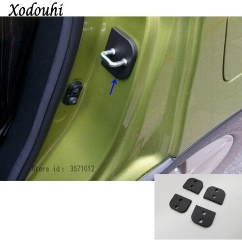 For Suzuki S-cross scross SX4 2014 2015 2016 2017 Car body anti rust water proof Door lock keys key protect buckle cover 4