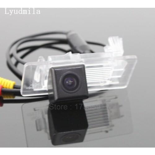 For Volkswagen Cross Lavida 2016 C-TREK 2017 Rear View Camera Reverse Backup Parking Camera HD CCD License Plate Light Install