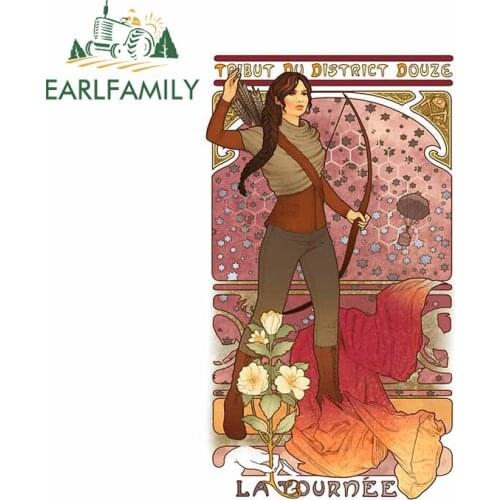 EARLFAMILY 13cm x 12.2cm for The Games Car Color Decal Anime VAN Vehicle Camper Snowboard Windows Custom Printing Car Stickers