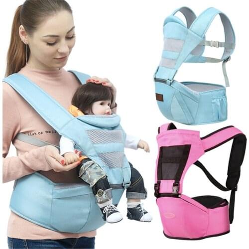 0-36 Months Newborn Hands-Free Ergonomic Toddler Carrier Backpack Infant Kangaroo Hipseat Heaps With Sucks Baby Breathable Sling