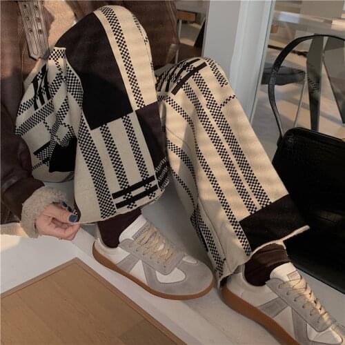 Heeylace Women's Knitted Trousers