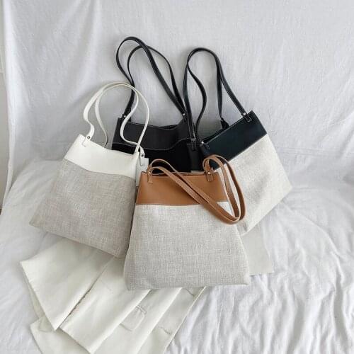 Canvas Bucket Big Shoulder Bag Wholesale Purses And Handbags Luxury Designer High Quality Bags For Women 2020 New Luxury Handbag