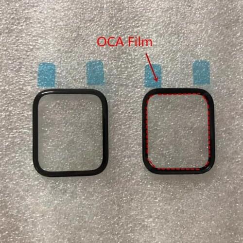 A Quality Front Outer Glass with OCA Lens Cover Replacement For Apple watch series 5 4 3 2 1 38mm 42 mm 40mm 44mm LCD Glass OCA