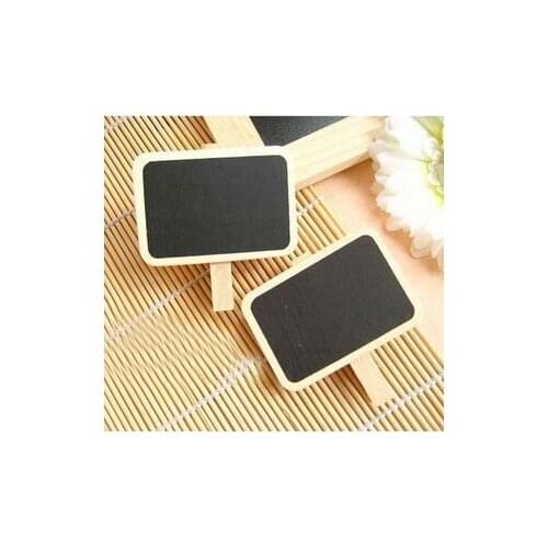 Creative small blackboard wooden memo clip,gift decoration paper clip(SS-1362)