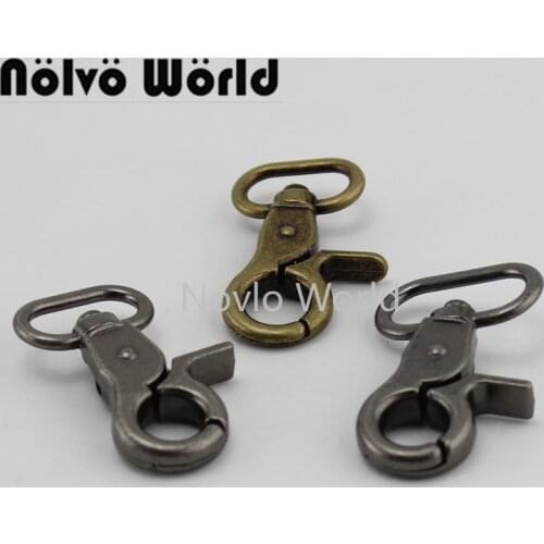 Nolvo World 20 pcs 20-25-32-38mm snap hook Handmade Crafts Swivel Lobster Clasp