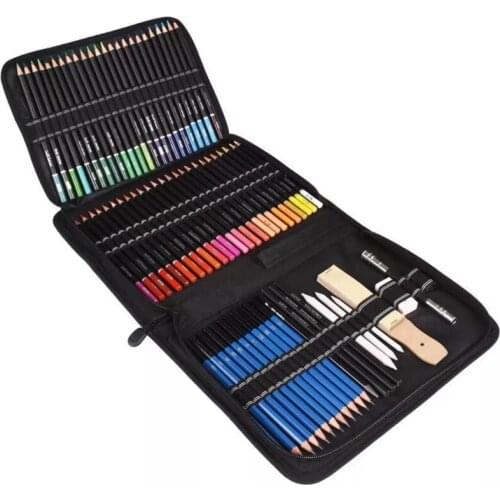 95 Pieces of Painting Set 95 Pieces of Painting Color Pencil Set Sketch Kit Art Brush Perfect Gift for Children