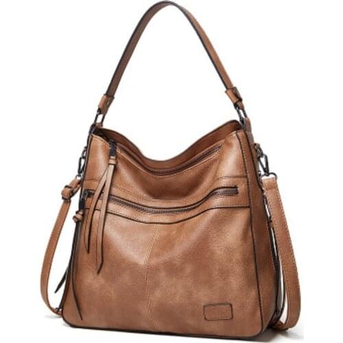 New Fashion Large-capacity Multifunctional One-shoulder Diagonal PU all-match Lady Bag