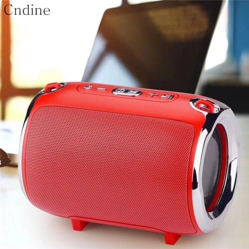 Portable Bluetooth Speaker Outdoor Wireless Soundbar Stereo Bass USB Subwoofer with Microphone Wireless Bluetooth Speaker