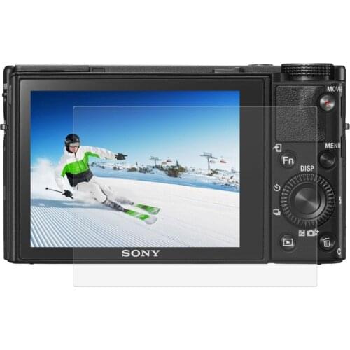 PULUZ 2.5D Curved Edge 9H Surface Hardness Tempered Glass Screen Protector for Sony RX100 A7M2 A7R A7R2