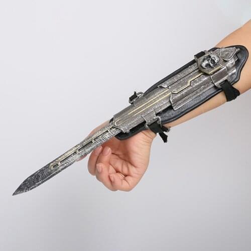 Hidden Blade Sleeve Sword Blade Can Catapult Edward COSPLAY Weapon Item 1: 1 Cosplay Props Christmas Gifts Plastic Props