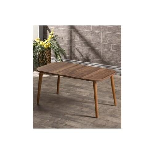 Modern Medium coffee table Wood Lathe Feet Frame Walnut coffee tables table basse furniture living room table