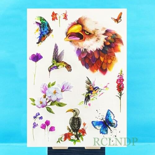 Waterproof Temporary Tattoo Sticker on body tatto stickers flash tatoo fake tattoos for women girl