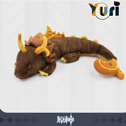 Yuri Limited Genshin Impact Dragon Zhong Li ZhongLi Official Plush Doll Toy Long Pillow Stuffed Cushion Cosplay Gift C YS