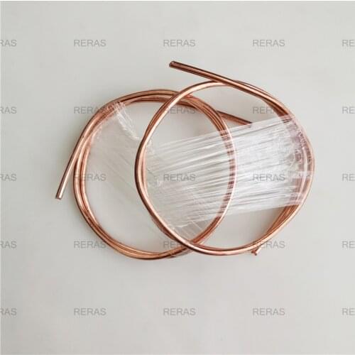 1 Meter/Roll Diameter 5mm T2 C1100 C101 Pure Copper Copper Wire High Quality On sale For DIY
