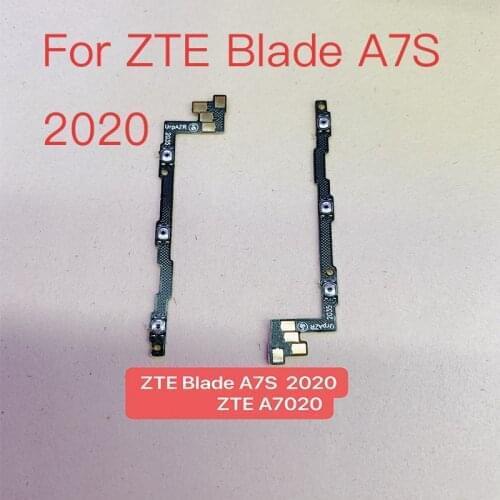 1pcs For ZTE Blade A7S / A7S 2020 A7020 Power Volume Button Flex Cable Side Key Switch ON OFF Control Button Repair Parts