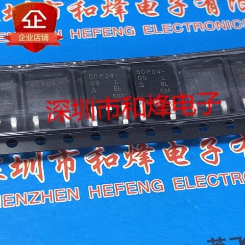 10PCS 50P04-09L SUD50P04-09L-E3 TO-252 40V 50A 100% New&original