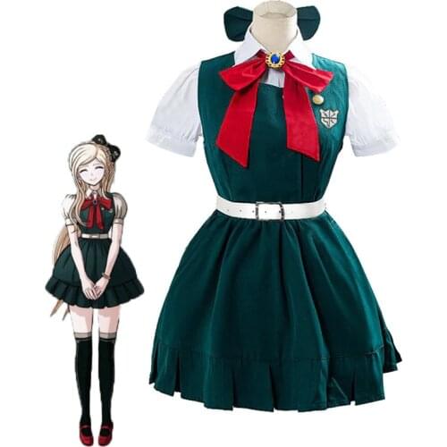 Anime Danganronpa Sonia Nevermind Cosplay Costume For Woman Girl Cute Lolita Dress