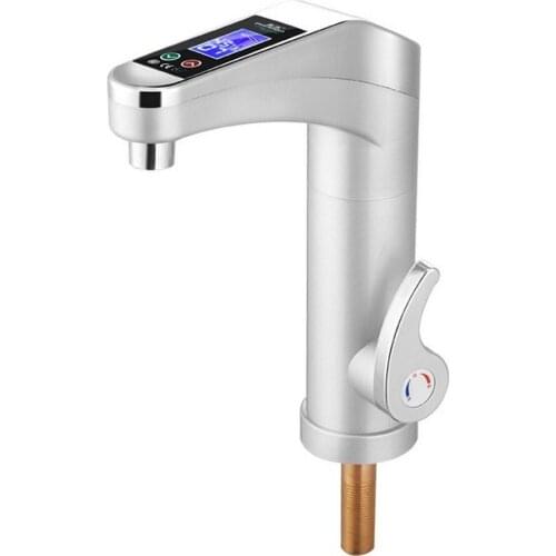 LCD Electric Faucet Touch Screen Instant Electric Water Heating Tap Intelligent Digital Display Kitchen Washroom Water Heater