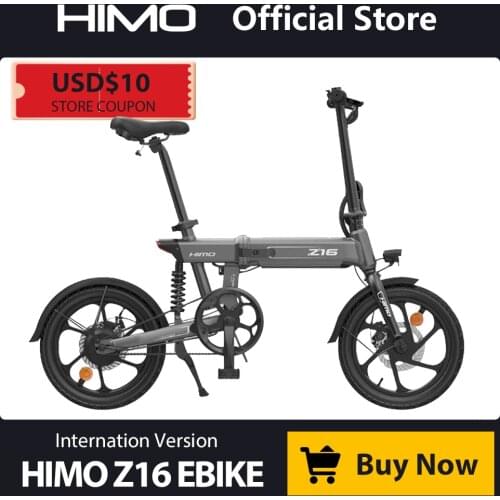 [EU Service] HIMO Z16 Electric Bicycle 10Ah 36V 250W Moped Folding Bike 25km/h Max Speed Load 100kg 3 Modes Youpin