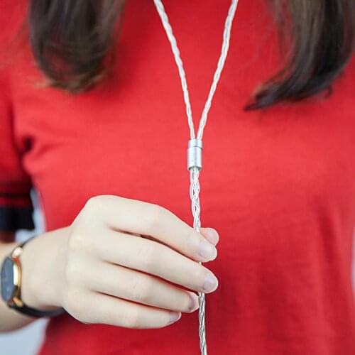 FiiO LC-2.5C/3.5C/4.4C Hand-Woven MMCX Balanced earphone replacement cable 2.5mm 3.5mm 4.4cm plug for Shure/Westone/JVC/FiiO