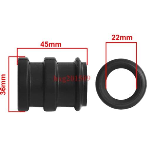 Motorcycle Exhaust Silencer Tailpipe Rubber Silicon Sleeve For KTM 65 85 105 125 150 200 SX SXS XC EXC MXC 450 660 690 RALLYE