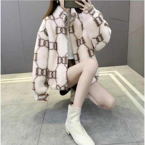 HAOLONGHAN Women's Jackets With Fur