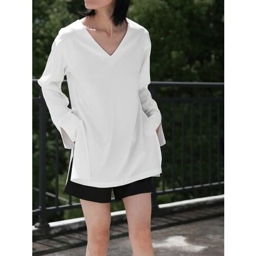 JIUNINE Blouses With Sleeves