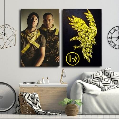 Twenty One Pilots Trench Tour Band Poster And Painting Print On Canvas HD Pictures For Living Room Home Decor Modern Wall Art
