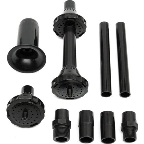 9Pcs Small Fountain Nozzle Kit Water Fountain Nozzle Heads For Pond Fountain Submersible Pump Pool