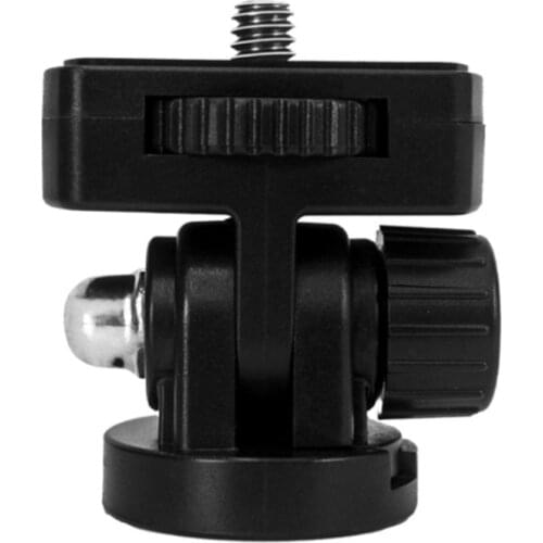 Mini Ball Head with 1/4" Hotshoe Mount Adapter 360 Degree Rotatable Aluminum Tripod Head for DSLR Cameras X37A