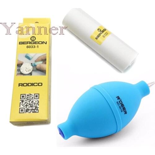 Watch Repair Cleaning Kit Rodico Putty and Dust Blower for Watchmaker Tool