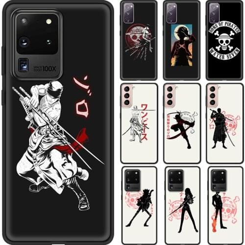 Shockproof Phone Case For Samsung Galaxy S21 Ultra S20 FE 5G S10e S10 S8 S9 S20 Plus S7 Cover Coque ONE PIECE