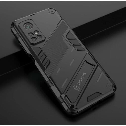 Armor Rugged Phone Cases For Xiaomi Mi 10T 10 T Pro 5G Case Shockproof Kickstand Back Cover For Mi10T Mi 10 Lite PC Stand Capas
