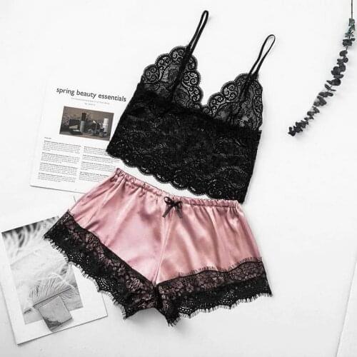 Sexy Shop For Women Erotic Lingere & Silk Neon Panties European Clothing Sex Underwear Women Set