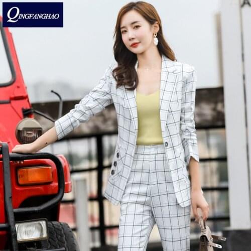 High Quality Women Blazer And Pant Or Skirt set Business Suit Ladies Work Wear coat as8839