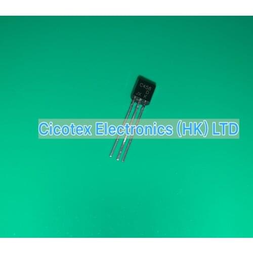 10pcs/lot 2SC458 C458 458 TO-92 Silicon NPN Epitaxial 2S-C458 C458D C458-D