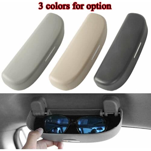 Car Sunglasses Glasses Case Holder Clip Storage Box For Toyota RAV4 2019 2020