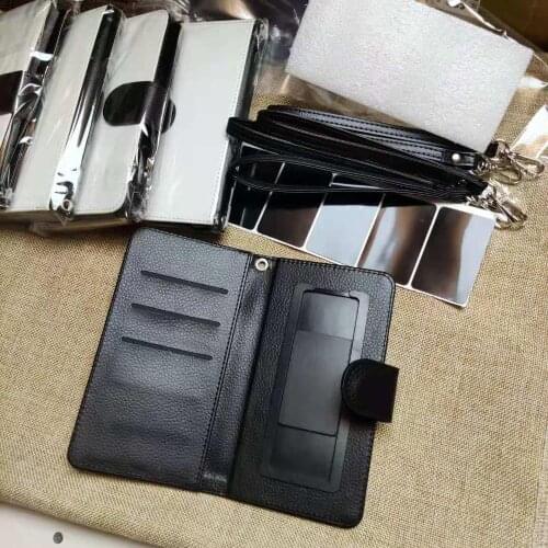 Free Shipping 10pcs/lot Blank Sublimation PU Leather Phone Case Cover Printing Sublimation Ink Transfer DIY Print