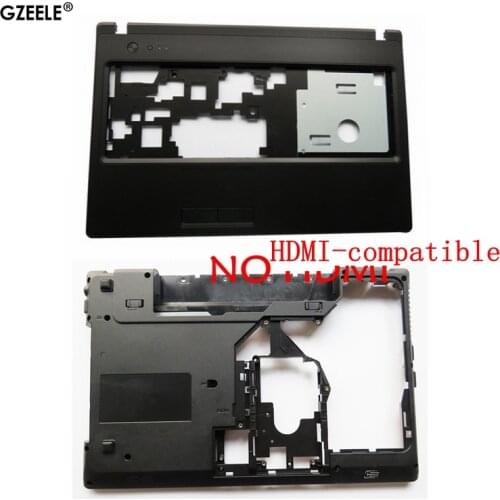 New Laptop Bottom Base Case Cover For Lenovo G570 G575 G575GX G575AX Without HDMI-compatible AP0GM000A201/Palmrest Upper Case