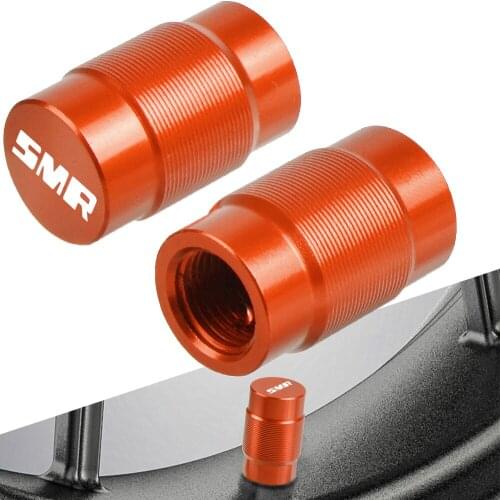 For 990 SMR 990 SMT 950 SM 2009 2010 2012 2013 450SMR 2007 2008 Motorcycle Wheel Tire Valve Stem Caps CNC Airtight Covers