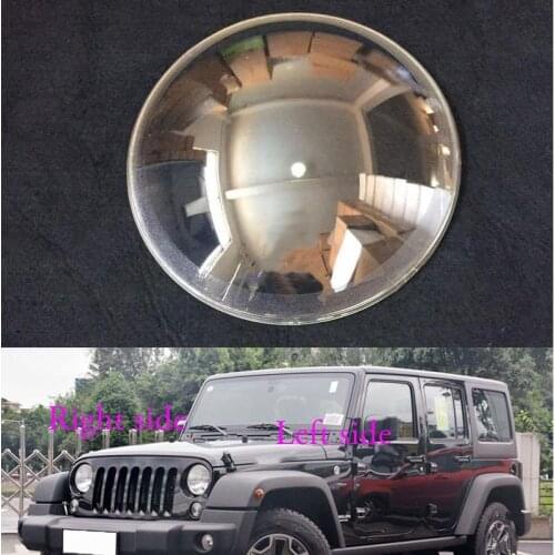 For Jeep Wranler Headlight Shell Lamp Shade Transparent Cover Headlight Glass Headlamp Cover