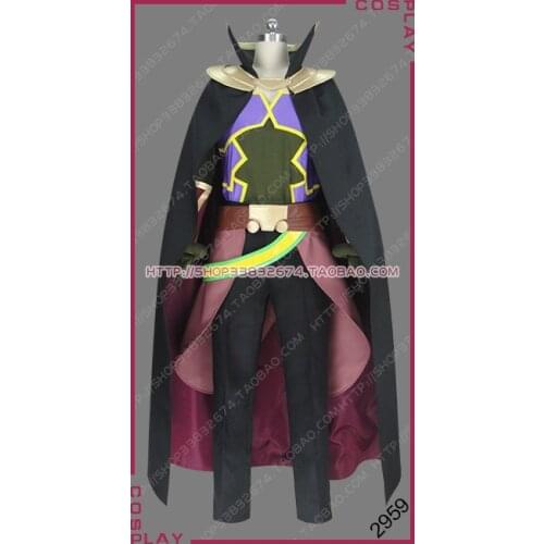 How Not to Summon a Demon Lord Isekai Maou to Shoukan Shoujo no Dorei Majutsu Diablo Takuma Sakamoto Outfit Cosplay Costume S002