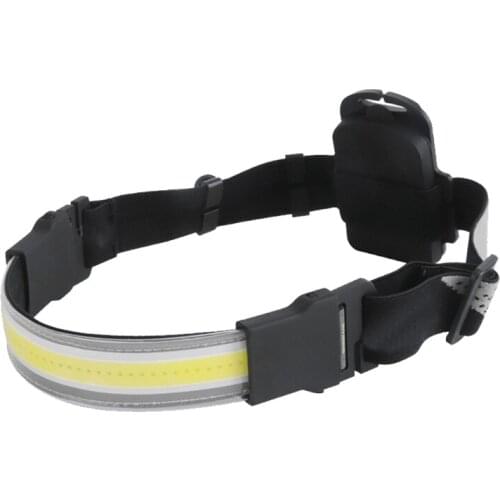 270C COB LED Headlamp 210° Illumination Wide-Beam Head Lamp Battery Powered/Rechargea